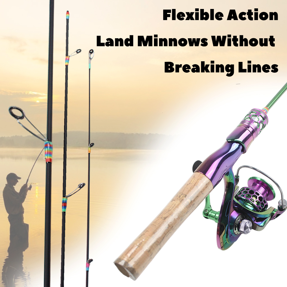 Fishing Rod Carbon Fiber - Vierteilige Angelrute aus Kohlefaser, hochempfindlich, geeignet