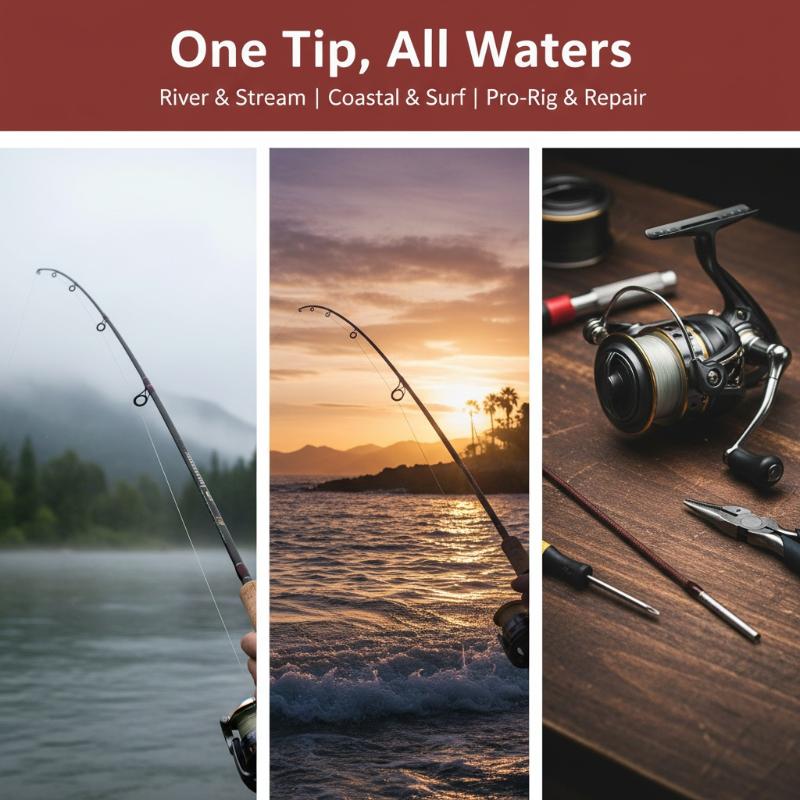 Angelruten-Spitzenschnur, dreh – Fishing Rod Travel Bewertung und Preis